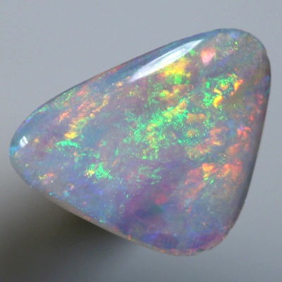 SOLID SEMI BLACK OPAL Crispy colours, red, orange, yellow and green